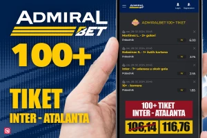 AdmiralBet 100+ tiket - Lautaro, "žuti" Kolašinac za kvotu 116,76